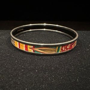 Hermes enamel bracelet